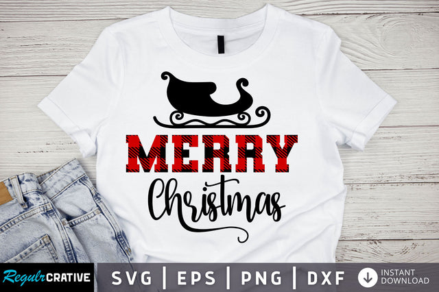 Merry christmas SVG Design SVG Regulrcrative 