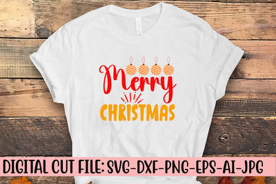 Merry Christmas SVG Design SVG Syaman 