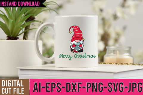 Merry Christmas SVG Design,Christmas SVG Bundle, Gnome SVG Bundle SVG BlackCatsMedia 