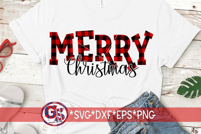 Merry Christmas SVG DXF EPS PNG SVG Greedy Stitches 