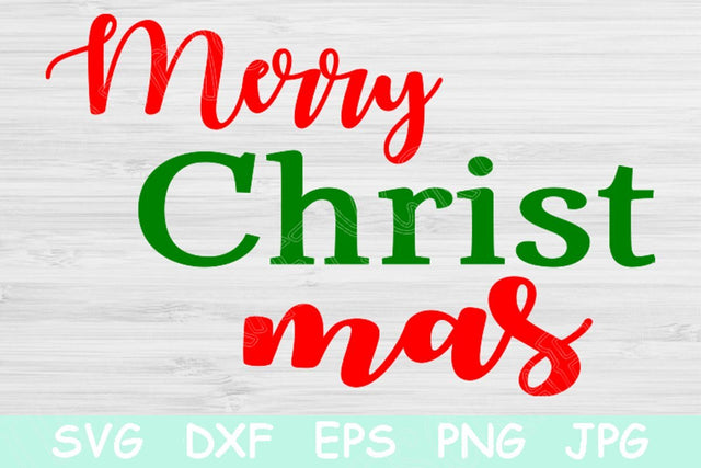 Merry Christmas Svg File Saying. Winter Svg Cut Files for Cricut and Silhouette. Hand Lettered Christmas Svg Stencil Merry Christ Mas. SVG TiffsCraftyCreations 