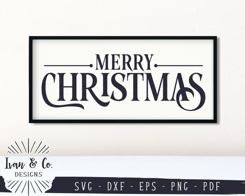 Merry Christmas SVG Files | Christian | Christmas | Holidays | Winter SVG (874540626) SVG Ivan & Co. Designs 