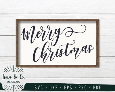 Merry Christmas SVG Files | Christmas | Holidays | Winter SVG (730229362) SVG Ivan & Co. Designs 