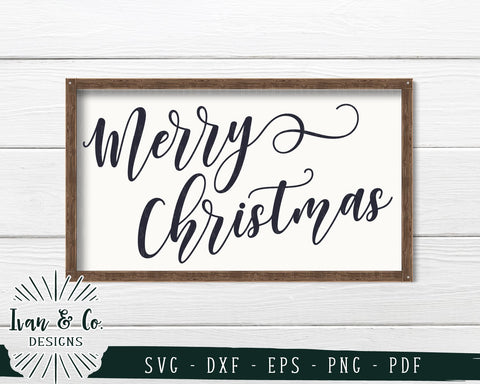 Merry Christmas SVG Files | Christmas | Holidays | Winter SVG (730229362) SVG Ivan & Co. Designs 