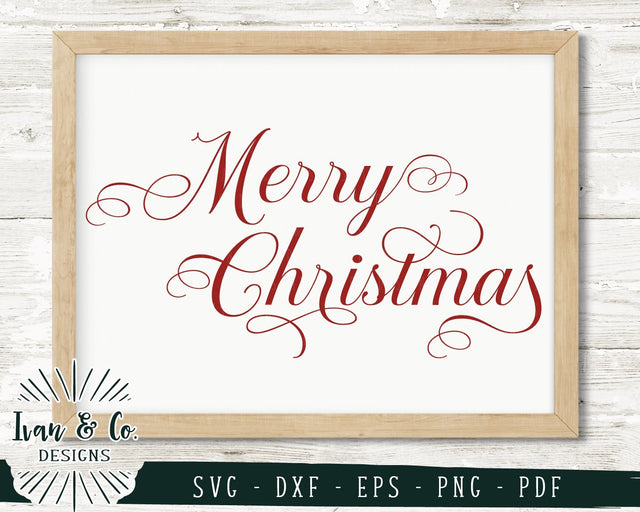 Merry Christmas SVG Files | Christmas | Holidays | Winter SVG (734054403) SVG Ivan & Co. Designs 