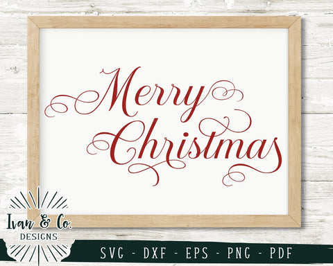 Merry Christmas SVG Files | Christmas | Holidays | Winter SVG (734054403) SVG Ivan & Co. Designs 