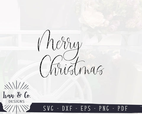 Merry Christmas SVG Files | Christmas | Holidays | Winter SVG (750940685) SVG Ivan & Co. Designs 