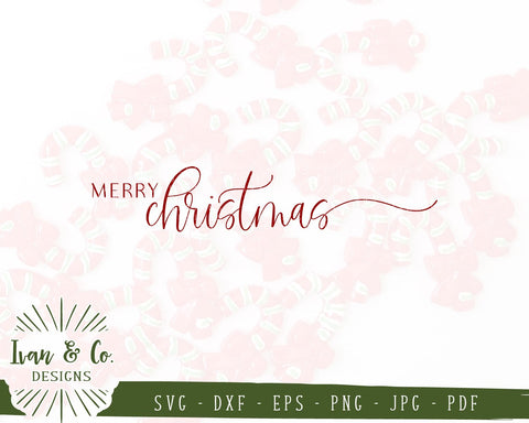 Merry Christmas SVG Files | Christmas | Holidays | Winter SVG (848982576) SVG Ivan & Co. Designs 