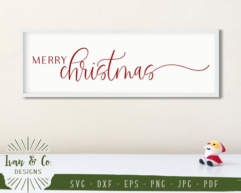 Merry Christmas SVG Files | Christmas | Holidays | Winter SVG (848982576) SVG Ivan & Co. Designs 