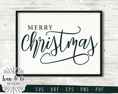 Merry Christmas SVG Files | Christmas | Holidays | Winter SVG (895681177) SVG Ivan & Co. Designs 
