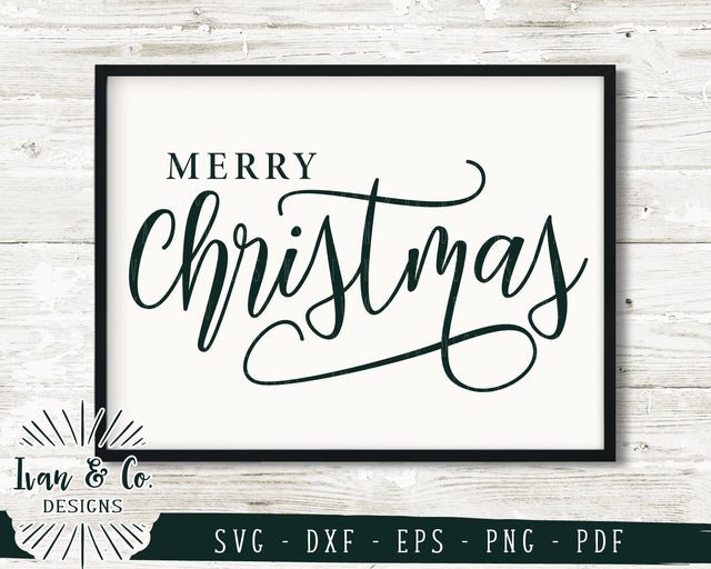 Merry Christmas SVG Files | Christmas | Holidays | Winter SVG (895681177) SVG Ivan & Co. Designs 