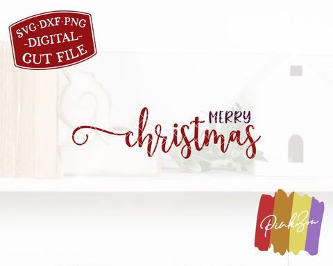 Merry Christmas SVG Files | Farmhouse Christmas Svg | Christmas Sign Svg | Commercial Use | Cricut | Silhouette | Digital Cut Files (1084649591) SVG PinkZou 