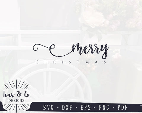 Merry Christmas SVG Files | Farmhouse Christmas SVG | Holiday SVG | Winter SVG | Commercial Use | Cricut | Silhouette | Digital Cut Files (1064197180) SVG Ivan & Co. Designs 