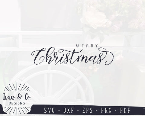Merry Christmas SVG Files | Holidays Svg | Farmhouse Sign Svg | Christmas Svg | Commercial Use | Cricut | Silhouette | Digital Cut Files (1116112811) SVG Ivan & Co. Designs 