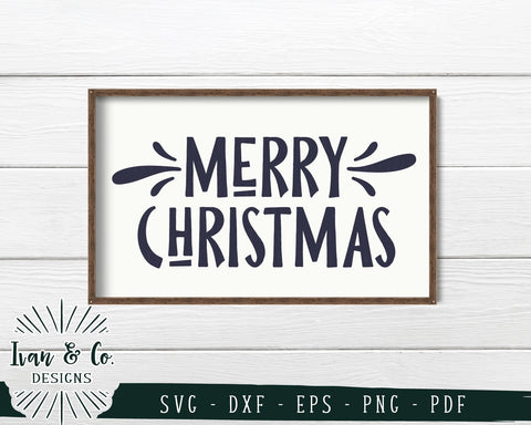 Merry Christmas SVG Files | Holidays | Winter | Christmas SVG (732856008) SVG Ivan & Co. Designs 