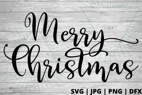 Merry Christmas SVG Good Morning Chaos 