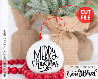 Merry Christmas SVG Hey There, Crafty! 