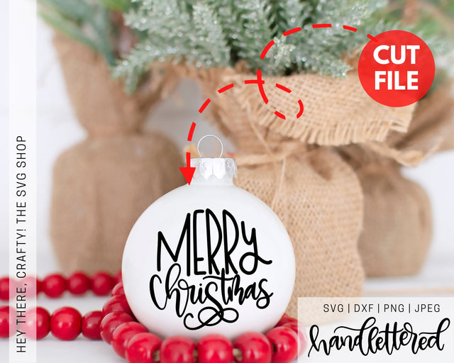 Merry Christmas SVG Hey There, Crafty! 