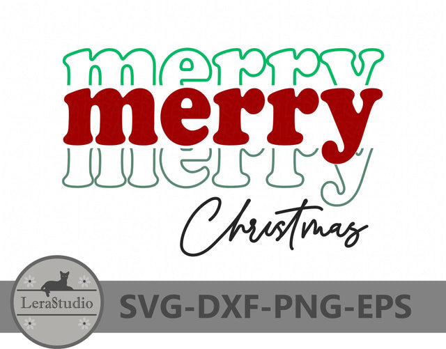 Merry Christmas SVG Lerastudio 