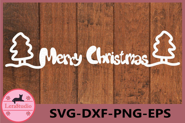 Merry Christmas SVG Lerastudio 