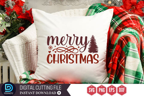 Merry christmas SVG, Merry christmas SVG DESIGNISTIC 