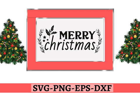 Merry christmas SVG, Merry christmas SVG DESIGNISTIC 
