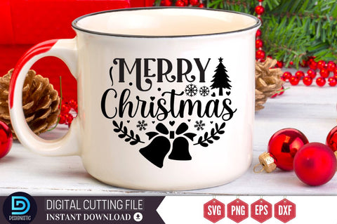 Merry christmas SVG, Merry christmas SVG DESIGNISTIC 