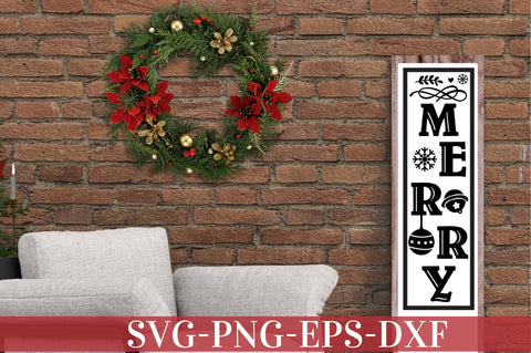 Merry christmas SVG, Merry christmas SVG DESIGNISTIC 