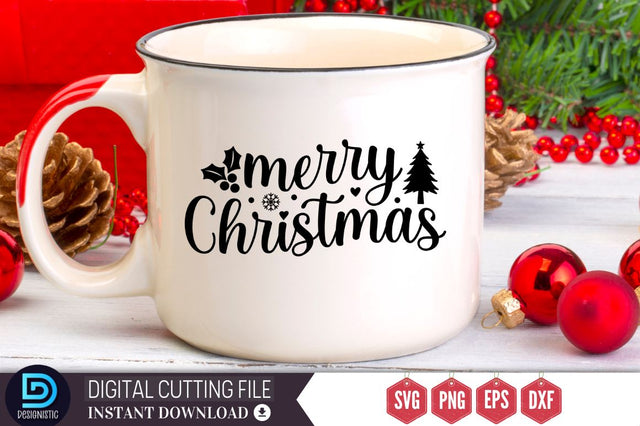 Merry christmas SVG, Merry christmas SVG DESIGNISTIC 