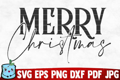 Merry Christmas SVG MintyMarshmallows 