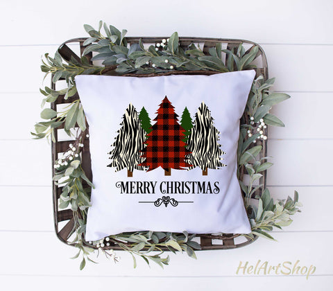 Merry Christmas svg, Plaid tree svg SVG _HelArtShop_ 