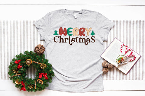 Merry Christmas SVG, Retro Christmas SVG SVG CraftLabSVG 