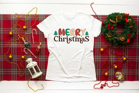 Merry Christmas SVG, Retro Christmas SVG SVG CraftLabSVG 