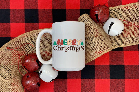 Merry Christmas SVG, Retro Christmas SVG SVG CraftLabSVG 