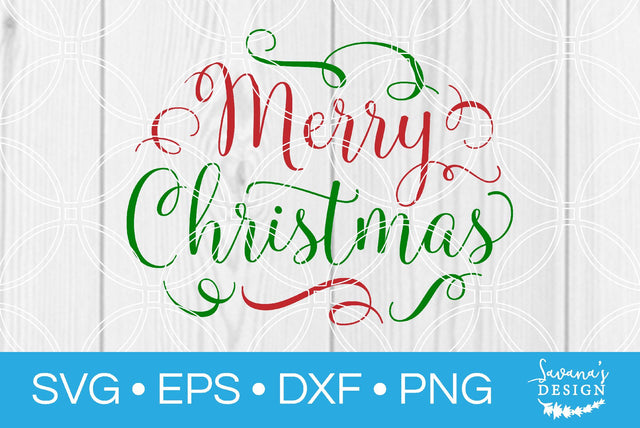Merry Christmas SVG SavanasDesign 