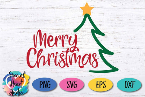 Merry Christmas SVG Special Heart Studio 