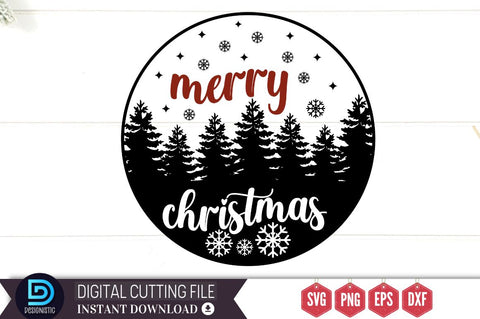 Merry christmas SVG SVG DESIGNISTIC 