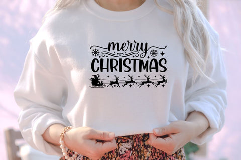 Merry christmas SVG SVG DESIGNISTIC 