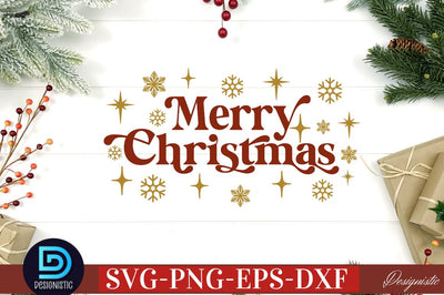 Merry Christmas SVG SVG DESIGNISTIC 