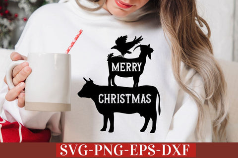 Merry christmas SVG SVG DESIGNISTIC 