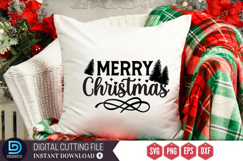 Merry christmas SVG SVG DESIGNISTIC 