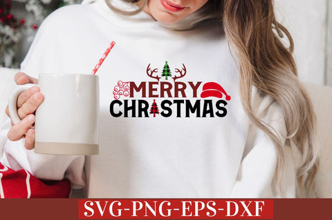 Merry christmas SVG SVG DESIGNISTIC 