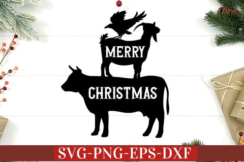 Merry christmas SVG SVG DESIGNISTIC 
