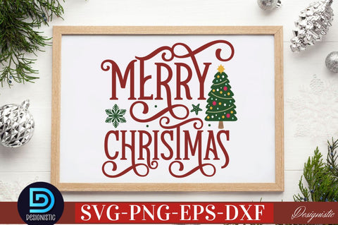 Merry Christmas SVG SVG DESIGNISTIC 