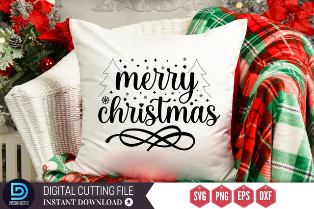Merry christmas SVG SVG DESIGNISTIC 