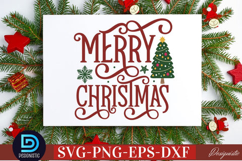 Merry Christmas SVG SVG DESIGNISTIC 