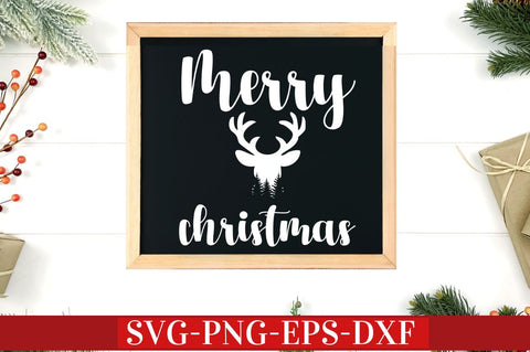 Merry christmas SVG SVG DESIGNISTIC 