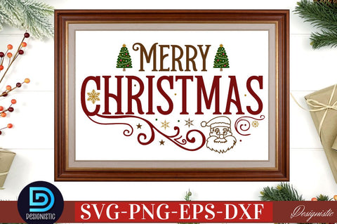 Merry christmas SVG SVG DESIGNISTIC 