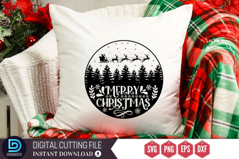 Merry christmas SVG SVG DESIGNISTIC 