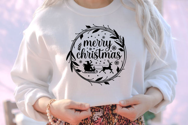 Merry christmas SVG SVG DESIGNISTIC 